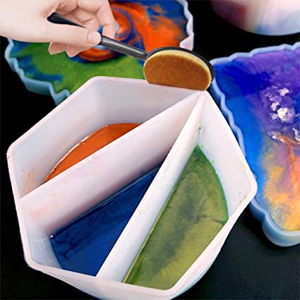 Split Cups for Paint Pouring