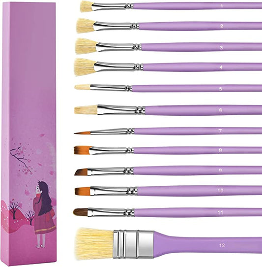 Artist Paint Brushes Set