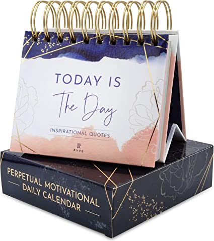 Daily Flip Calendar with Inspirational Quotes