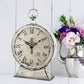 Large 12 Inch Decorative Battery Operated Table Top Clock with Roman Numerals