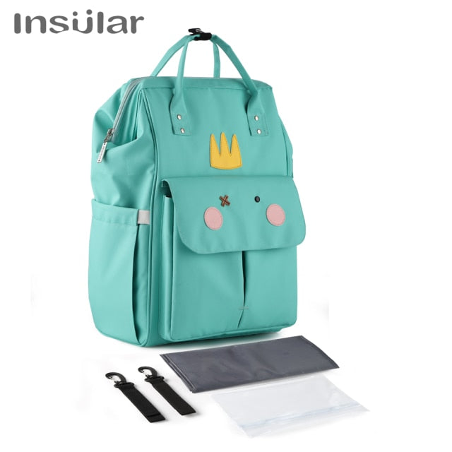 Multifunctional Waterproof Nappy Backpack