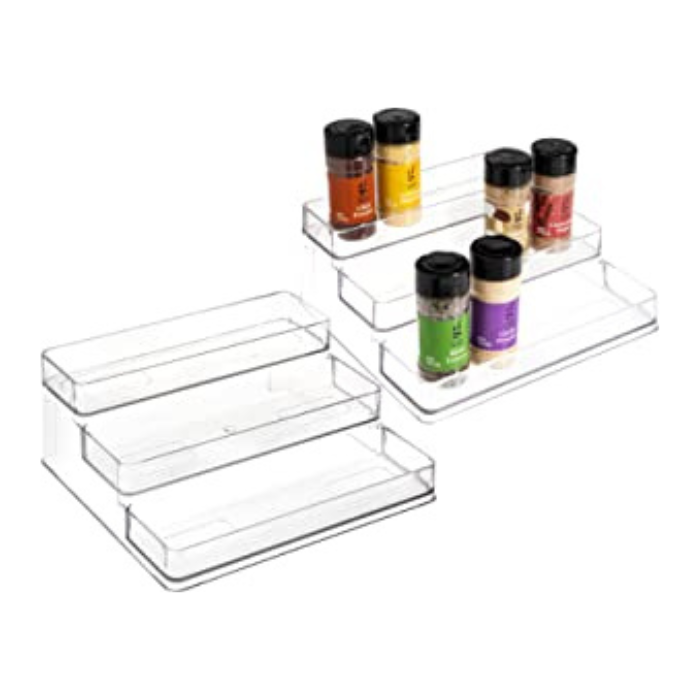 Clear Spice Rack