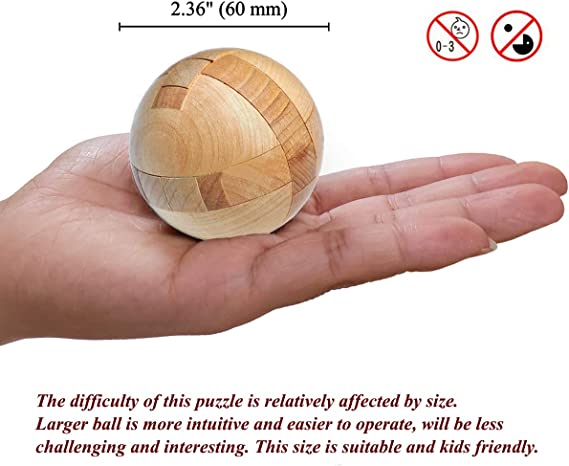 Wooden Puzzle Magic Ball