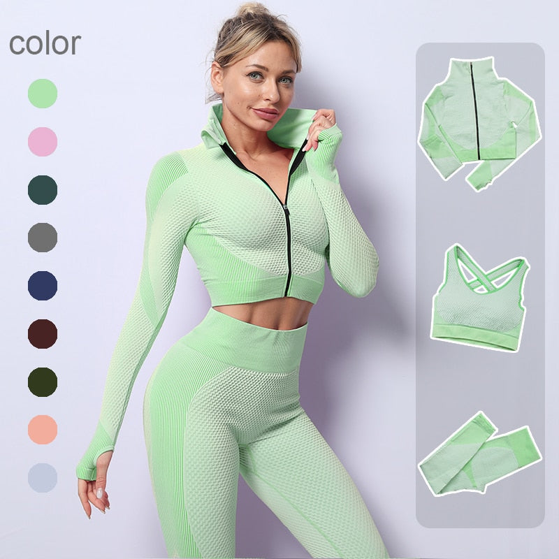 Seamless Women Yoga and Gym Fitness Leggings