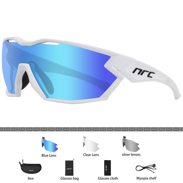 Photochromic Cycling Sports Sunglasses