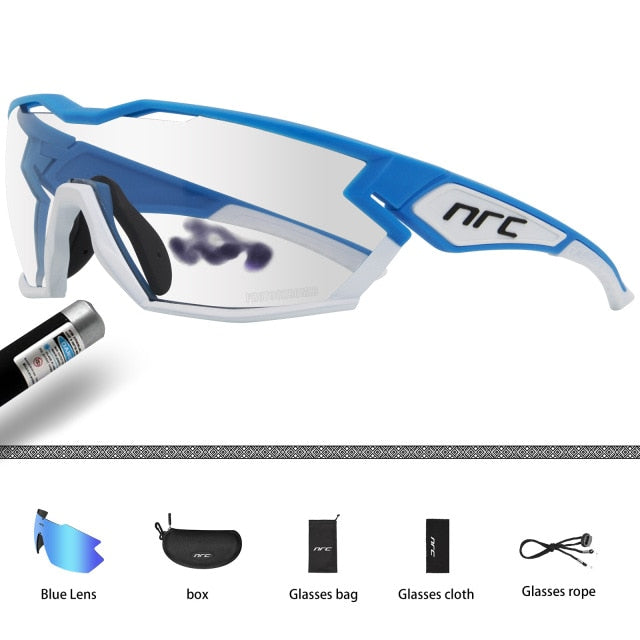 Photochromic Cycling Sports Sunglasses