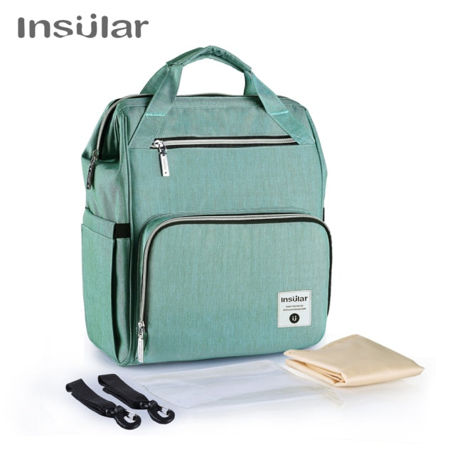 Multifunctional Waterproof Nappy Backpack