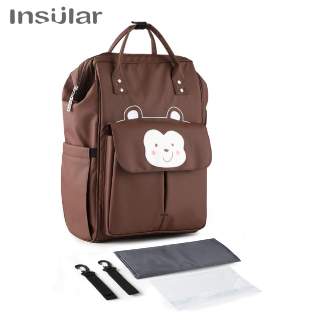 Multifunctional Waterproof Nappy Backpack