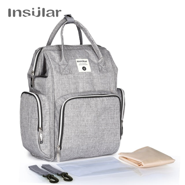 Multifunctional Waterproof Nappy Backpack